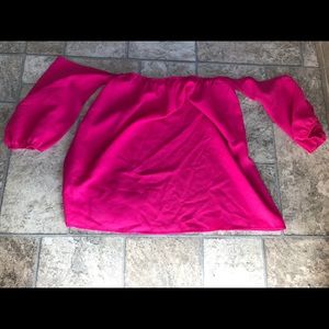 Off the shoulder top