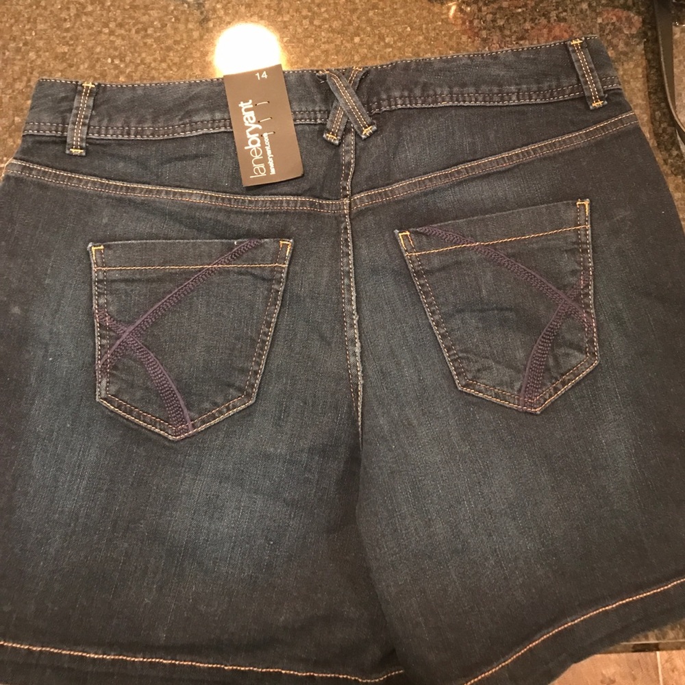 Lane Bryant jean shorts