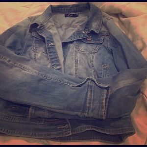 Light jean jacket