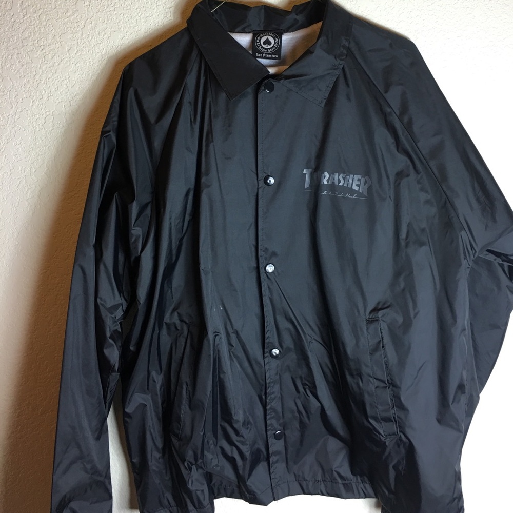 Thrasher rain coat