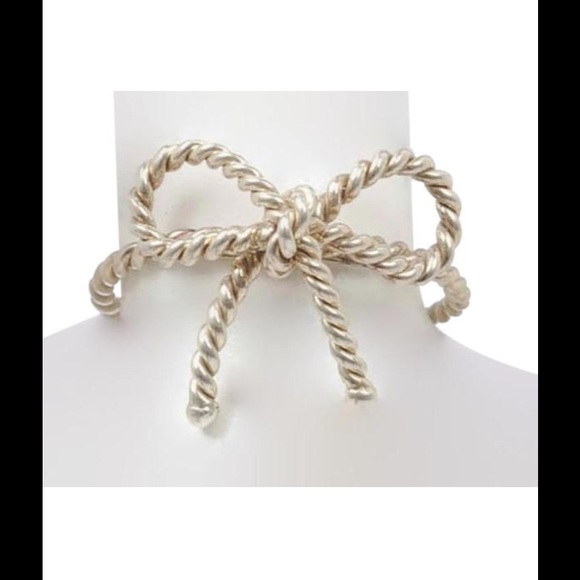 Tiffany & Co. Jewelry - Tiffany & co. Sterling silver bow ring