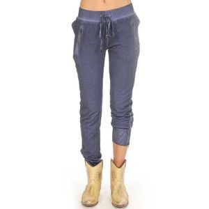 LAST || INDIGO Vintage washed jogger pants