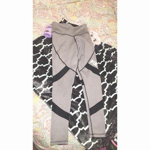 New vs pink leggings