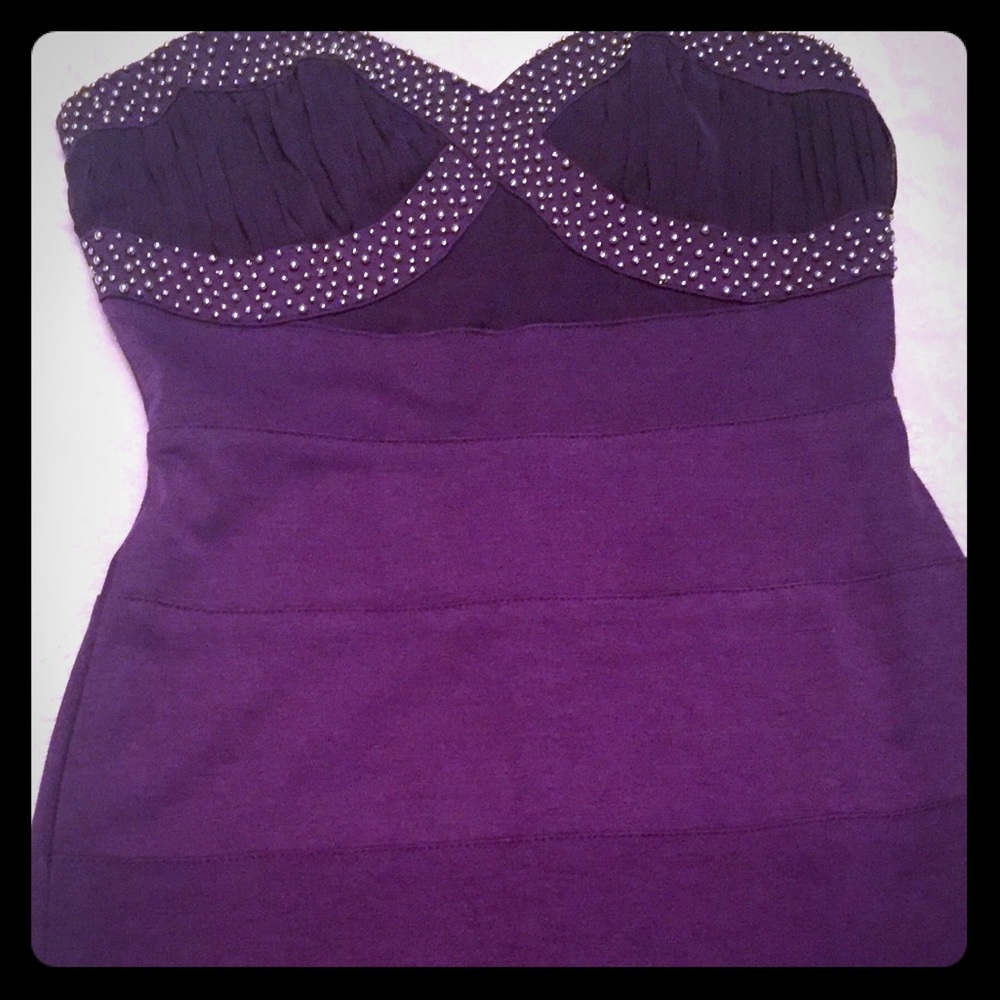 Strapless Evening Dress