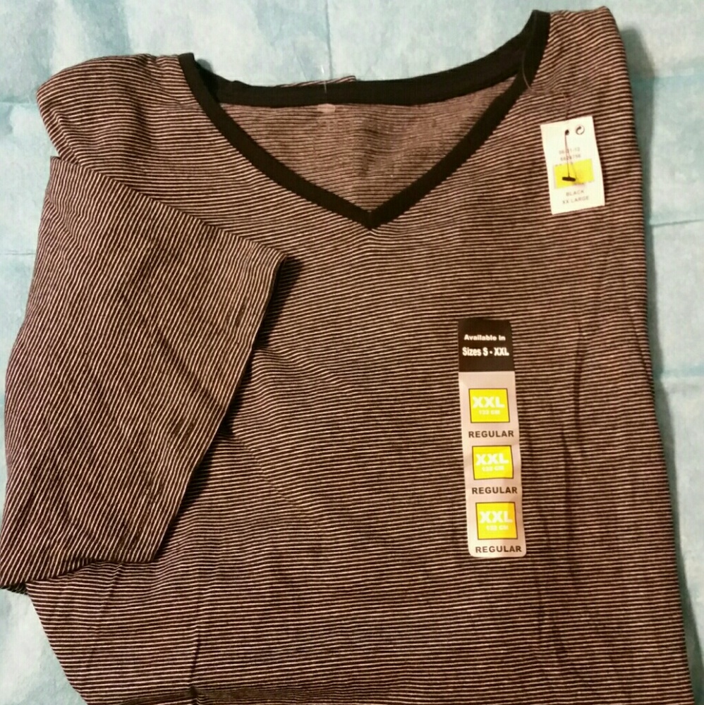 Black stripe Men's T-shirt