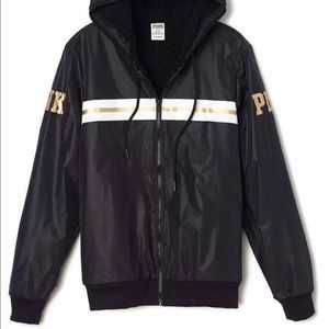 ✨NWT S Sherpa lined Pink Victoria's Secret Jacket✨