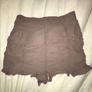 Free People Ruffle Shorts