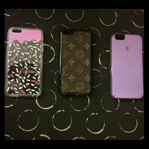 Phone cases $8 a piece or 3 for $20