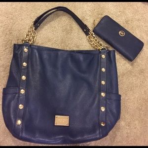 Michael Kors purse with matching wallet