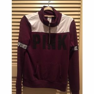VS Pink Half Zip