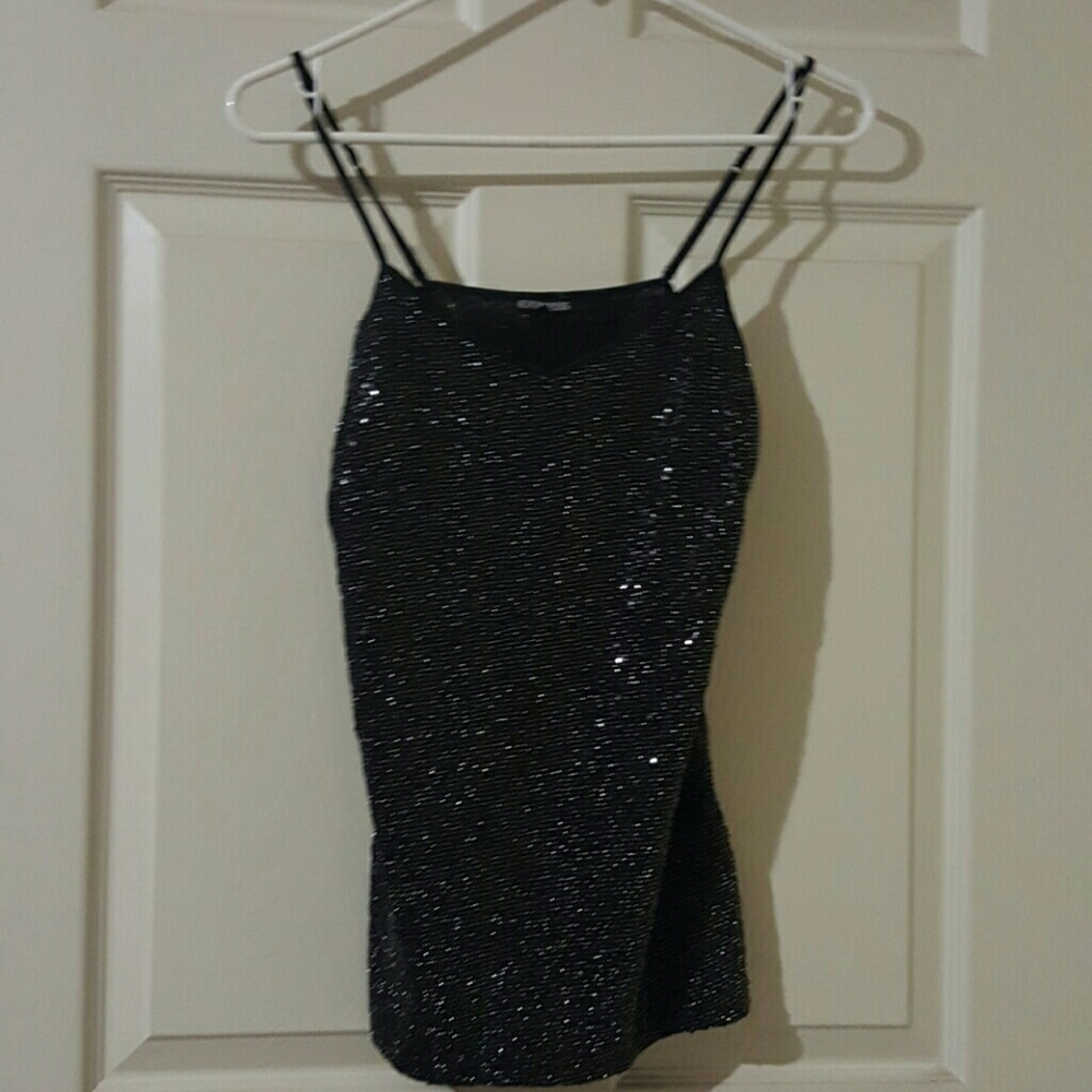 Express glitter top.