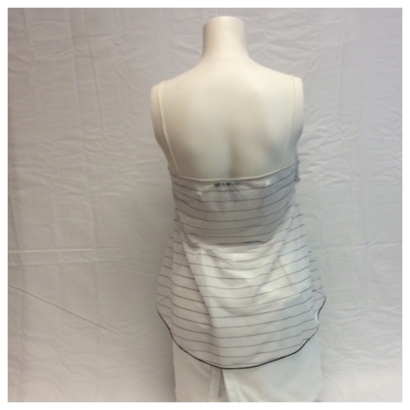 DREA MY MINX Ladies Striped Sheer Top - Picture 2 of 4