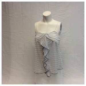 DREA MY MINX Ladies Striped Sheer Top