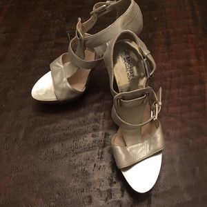Metallic Michael Kors Heels