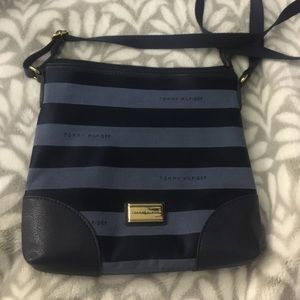 Tommy Hilfiger Blue Striped Bag