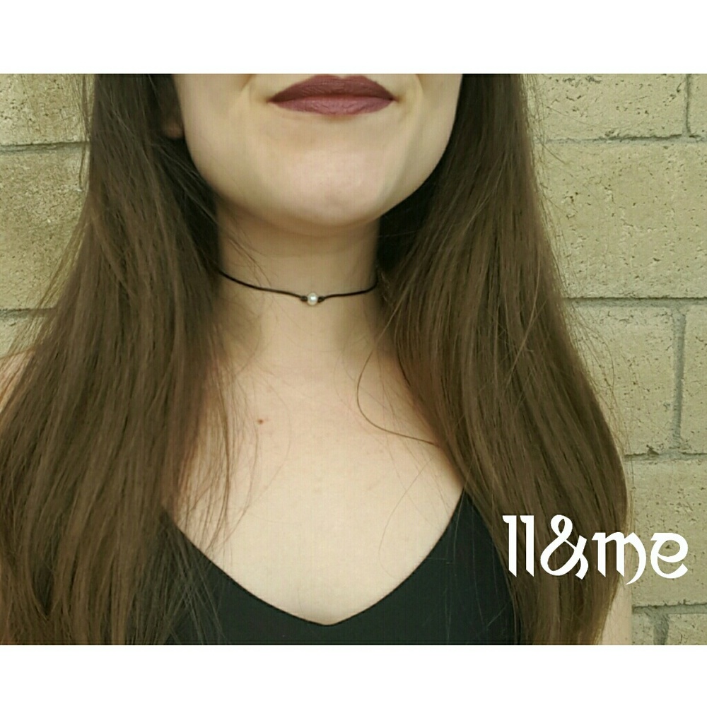 Bohemian Freshwater pearl adjustable choker