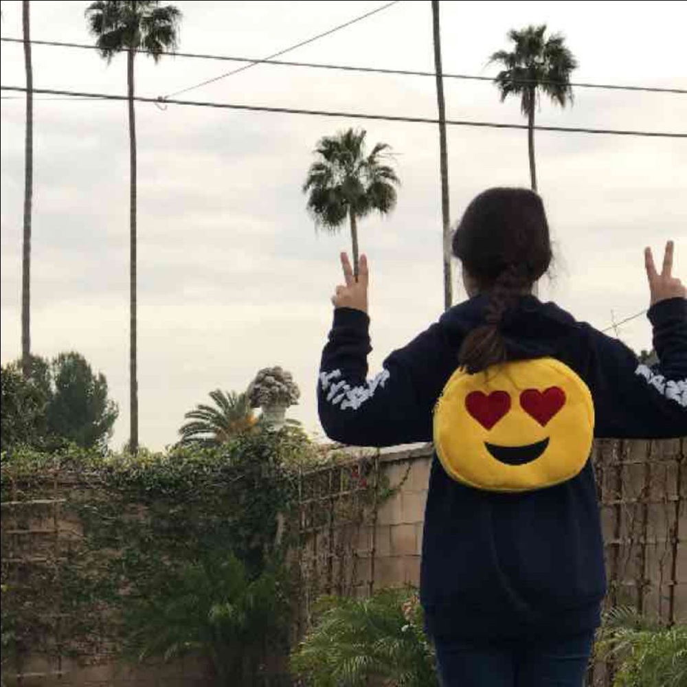 Heart Eyes Emoji Backpack