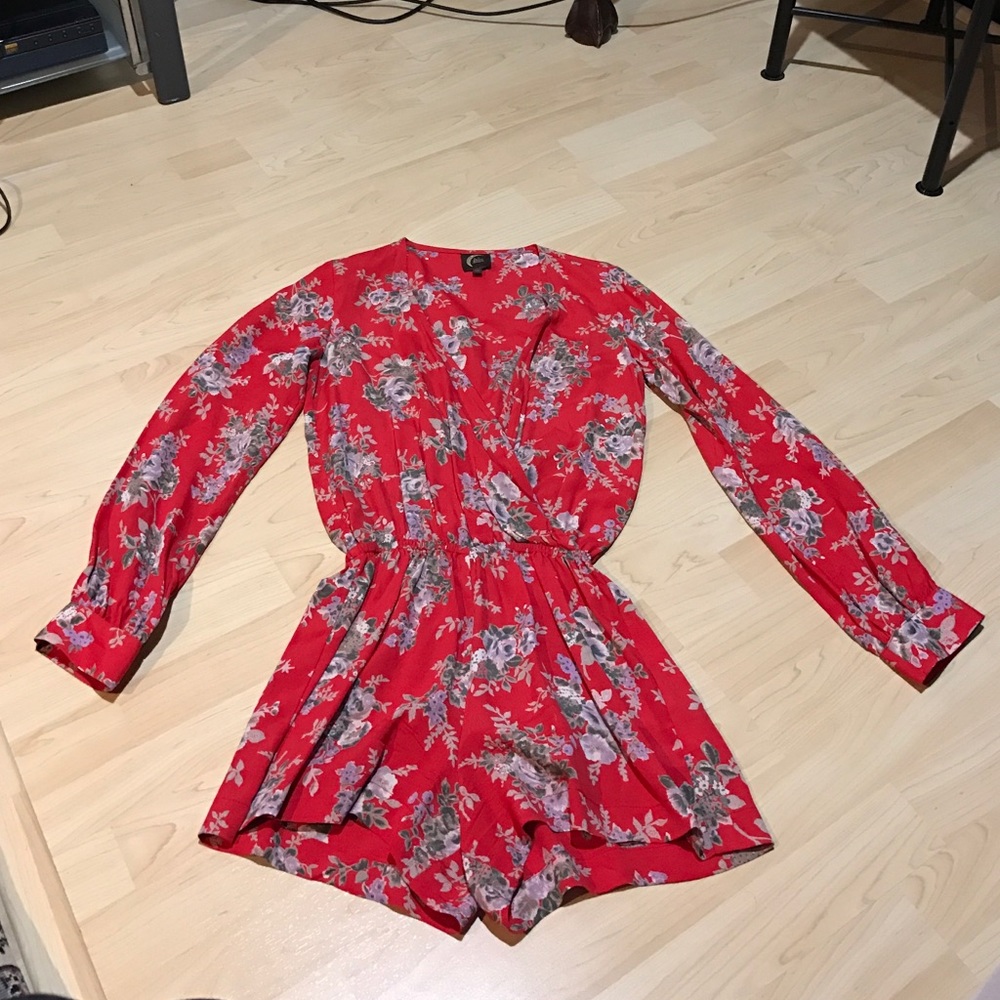 Planet Blue Blu Moon Romper Size XS