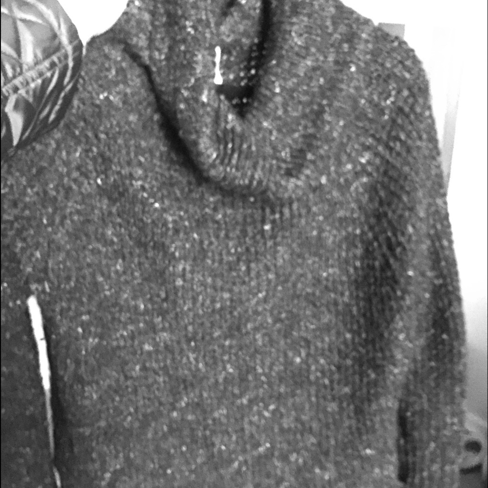 Free people cowl neck sweater oversized