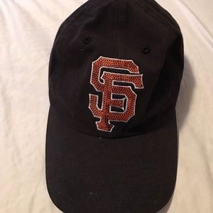 VS pink San Francisco Giants sequin baseball hat