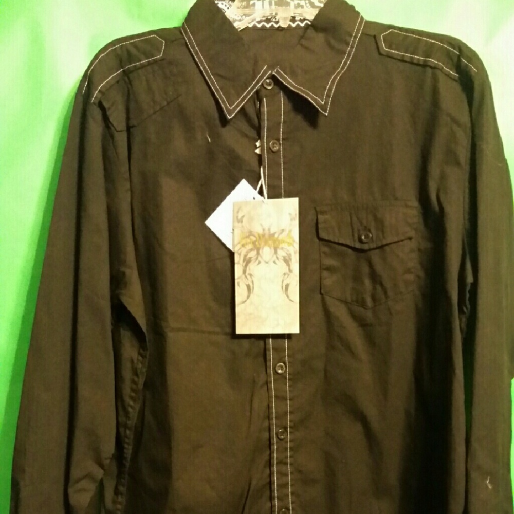 Five Diamonds, Men's button down, long sleeve sht