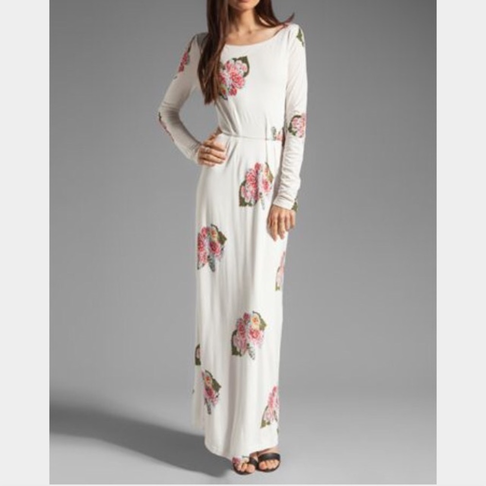 Pencey Standard Floral Cutout Maxi Dress