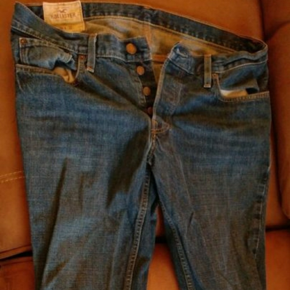 Hollister Men's Classic Straight Jeans Size 36