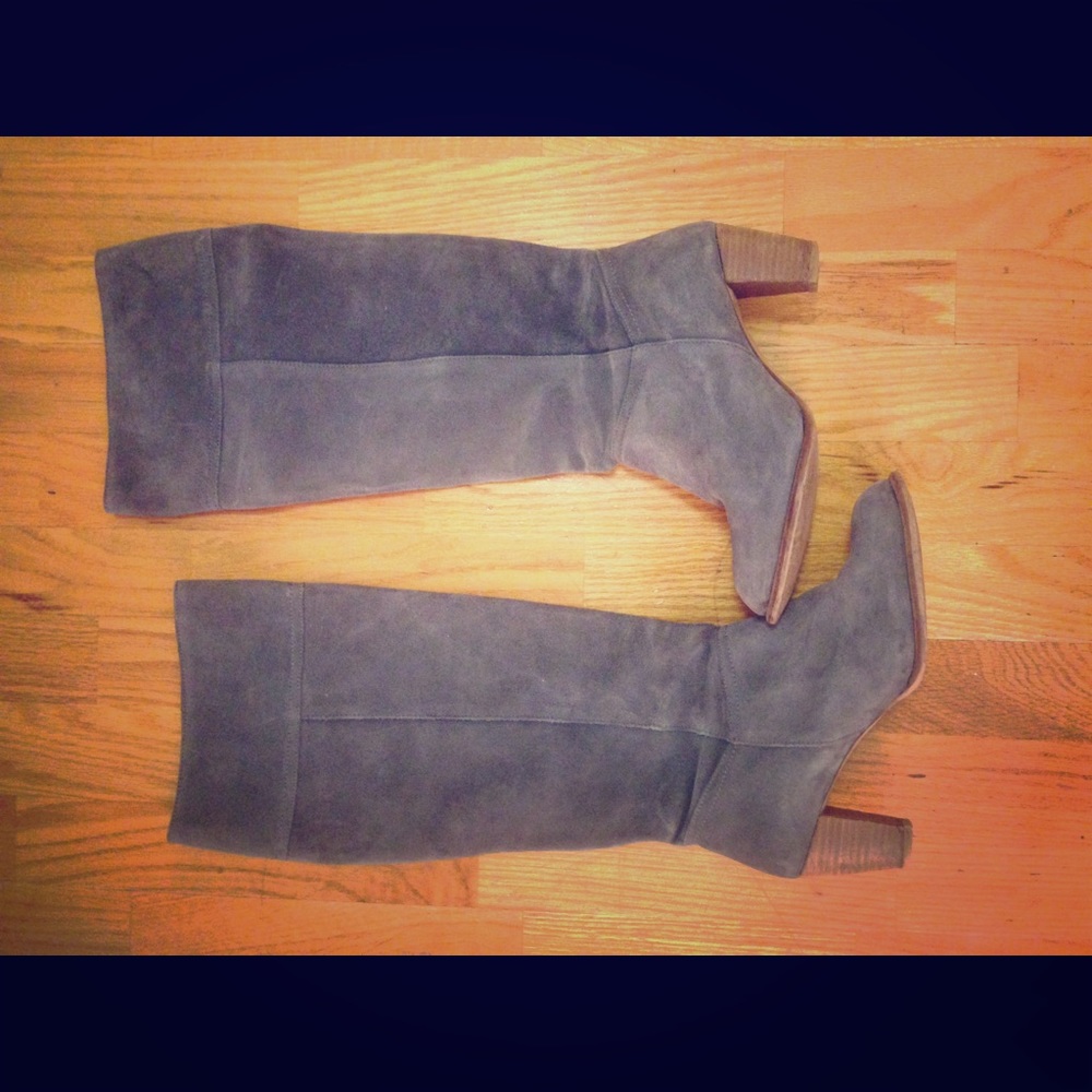 Grey Boots