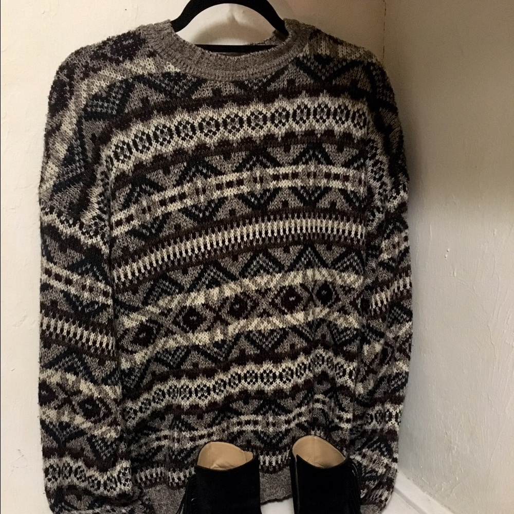 Cozy chunky knit sweater