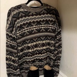 Cozy chunky knit sweater