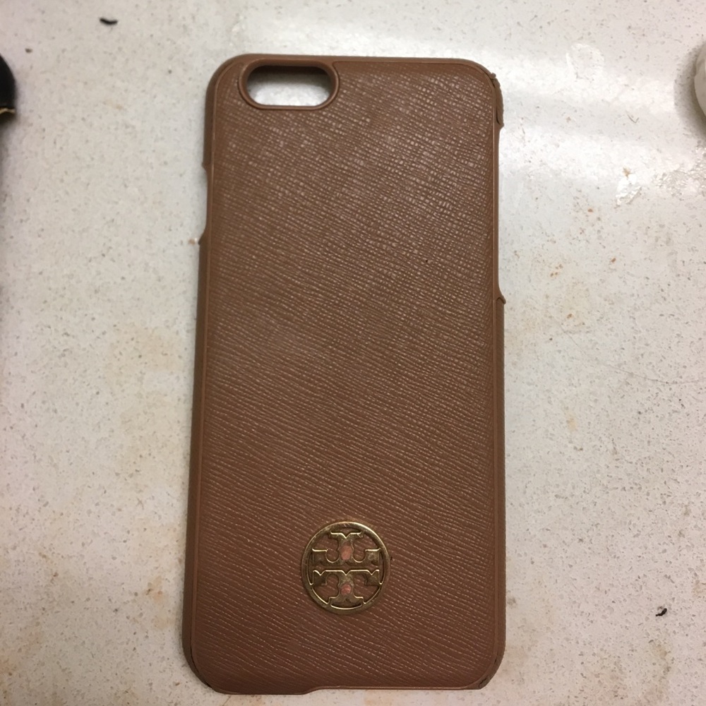 tory burch iphone 6/6s saffiano leather case