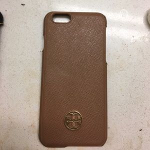 tory burch iphone 6/6s saffiano leather case