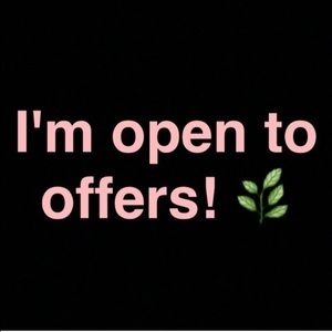 Willing to negotiate :)