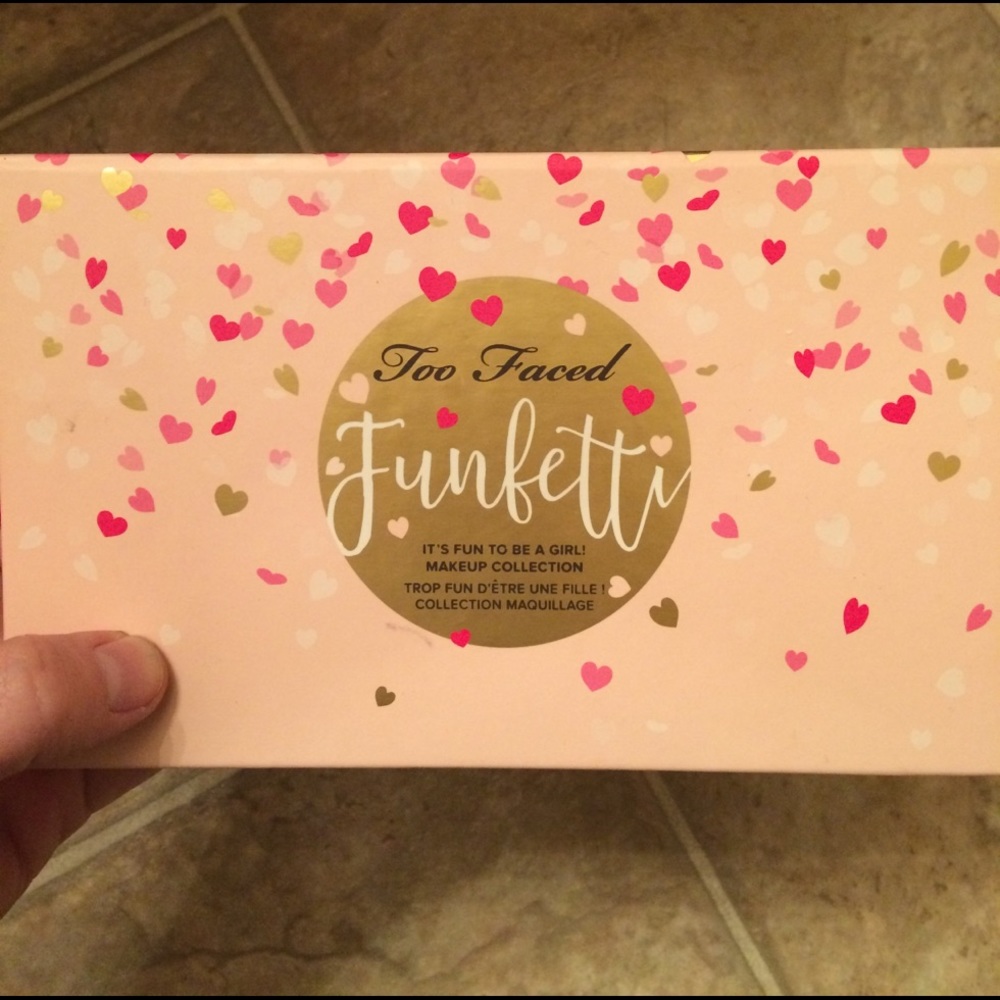 Too Faced limited edition Funfetti palate