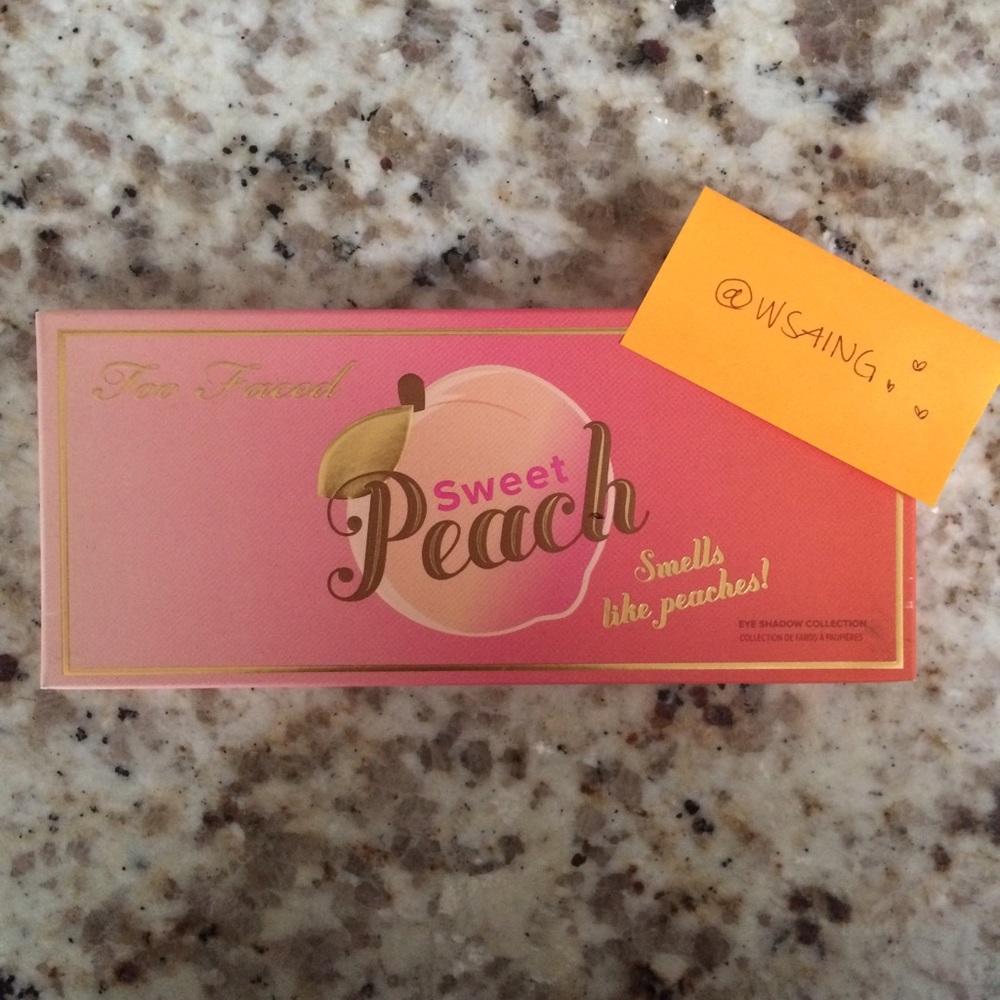Too Faced Sweet Peach Eyeshadow Palette