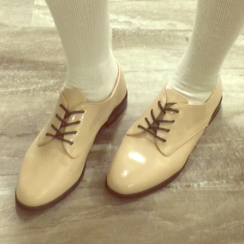 Aldo patent leather school girl shoes S. 9