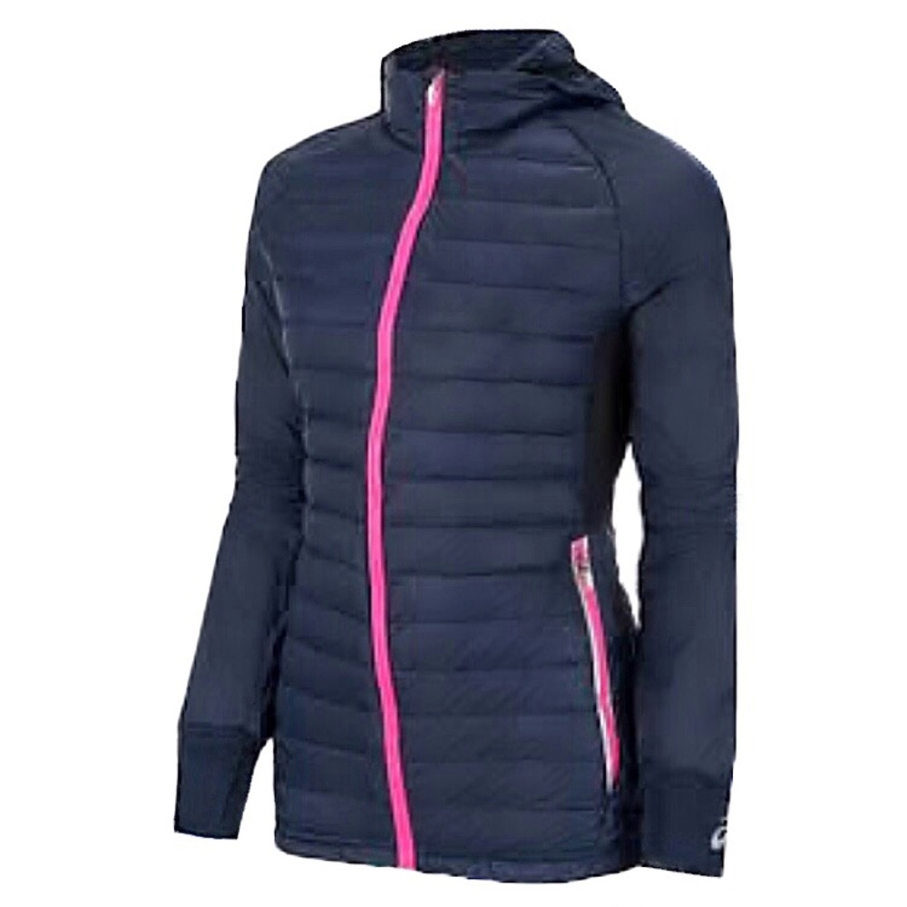 asics quilted down athletic jacket