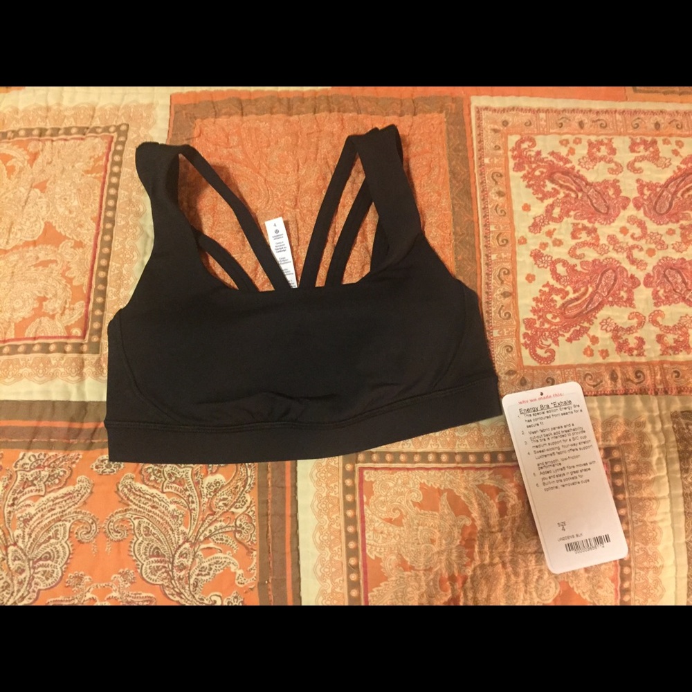 NWT Lululemon Energy Bra "Exhale" Size 4
