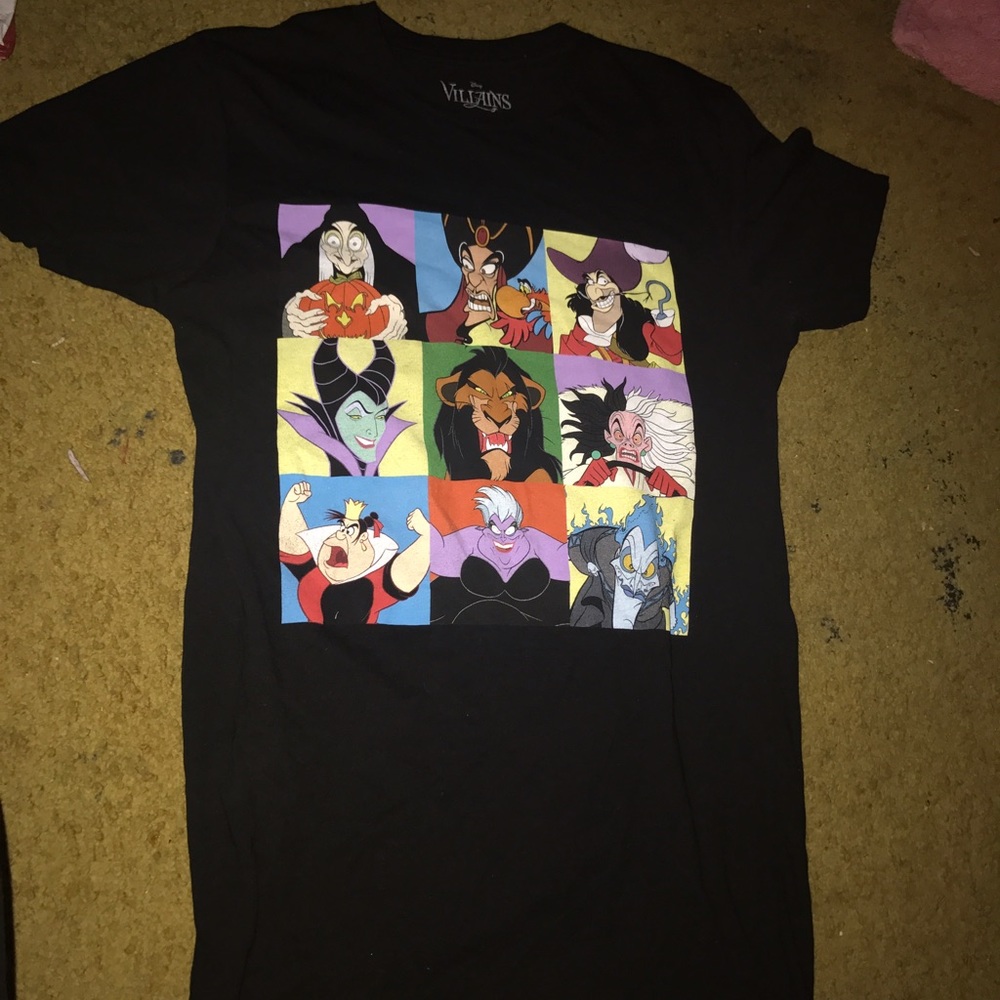 Disney villains tee