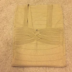 Fitted Bandage BEBE dress. Size XS