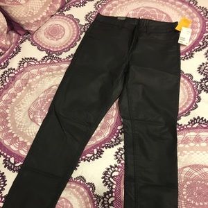 H&M Divided leather pants.