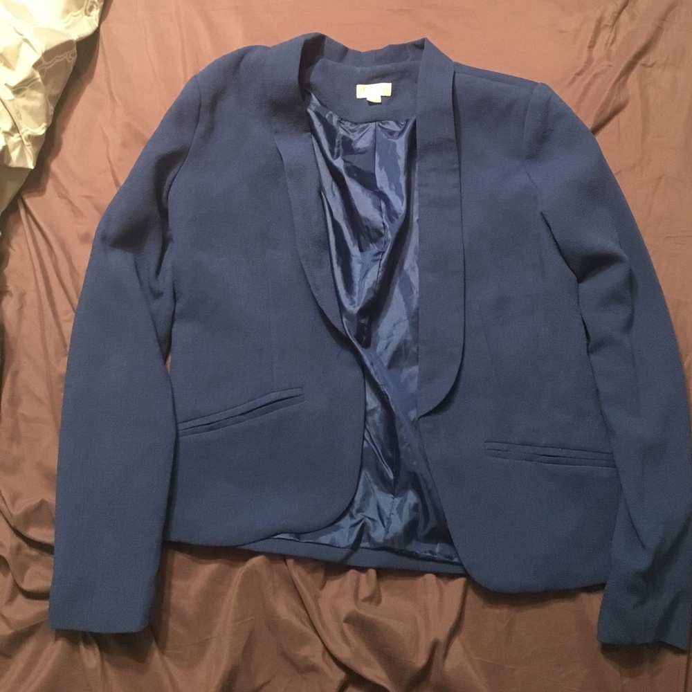 Blue jacket