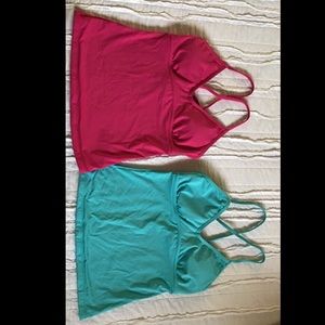 Athleta tankini top BLUE
