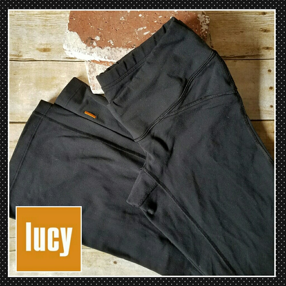 LUCY BLACK WORK OUT PANTS SIZE XXS