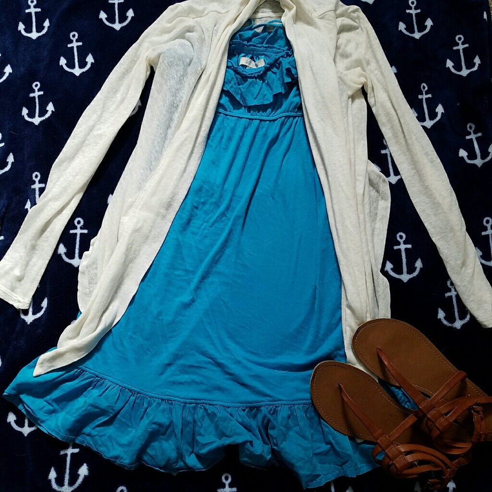 Blue dress