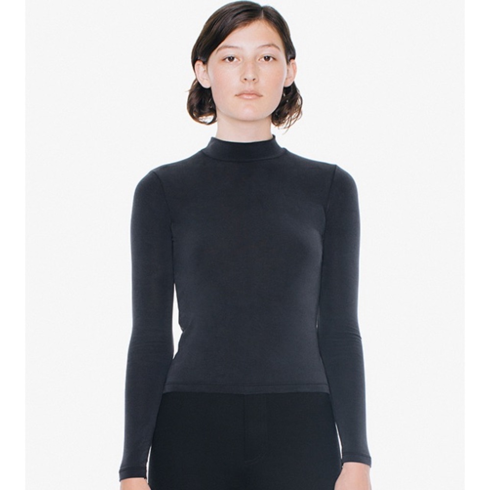 Black American Apparel turtle neck -SM