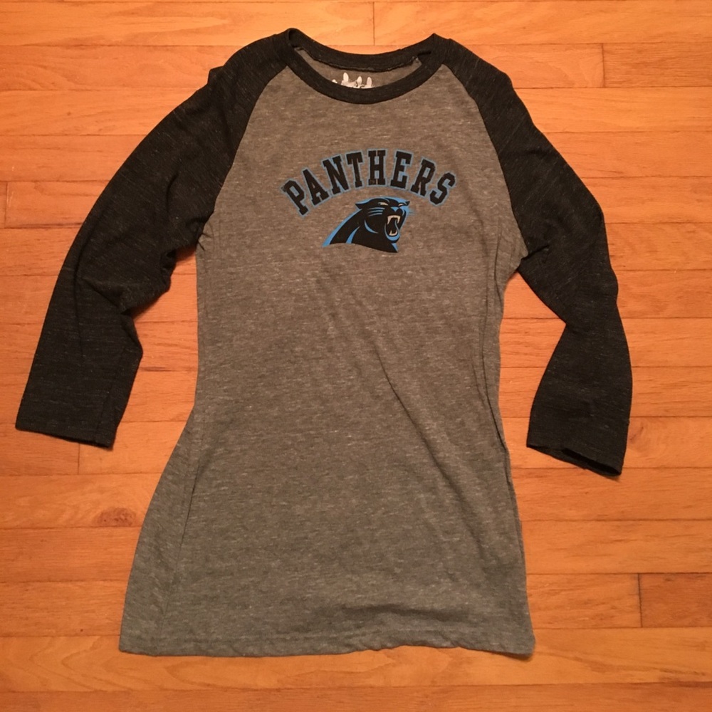 Carolina Panthers 3/4 length shirt