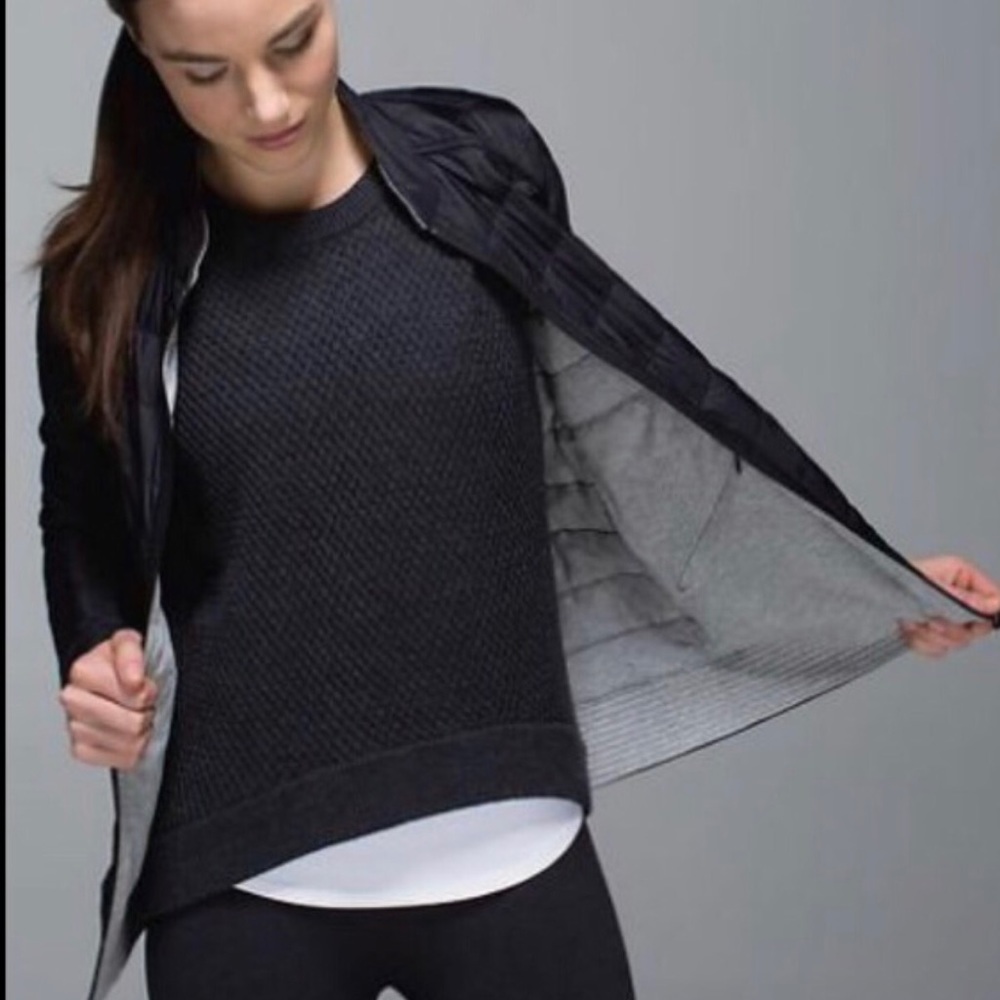 Lulu lemon bomb bomber jacket size 6