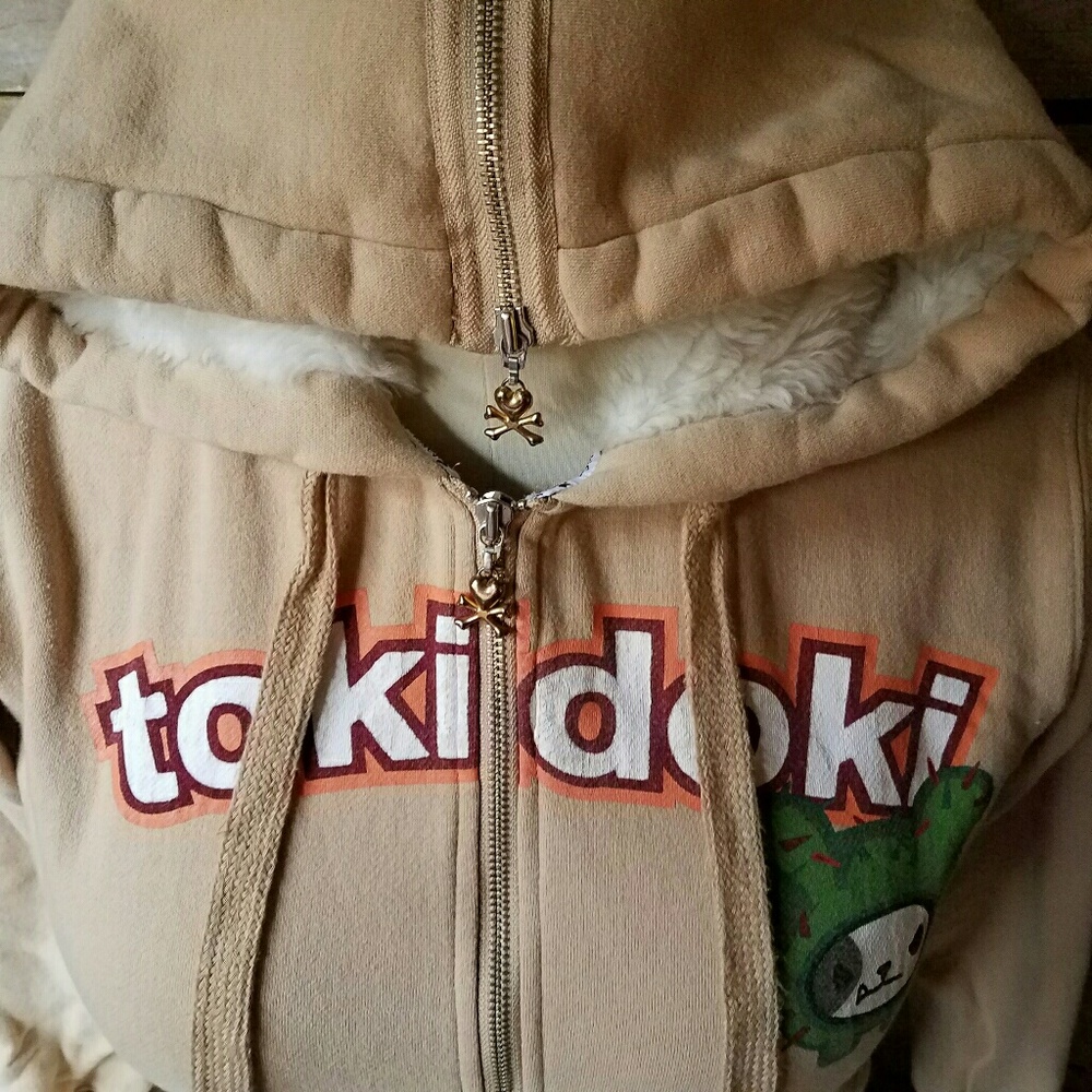 CUTE TOKIDOKI JACKET WITH ZIP HOODIE
