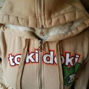 CUTE TOKIDOKI JACKET WITH ZIP HOODIE
